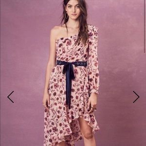 For Love & Lemons Agnes One Shoulder Dress